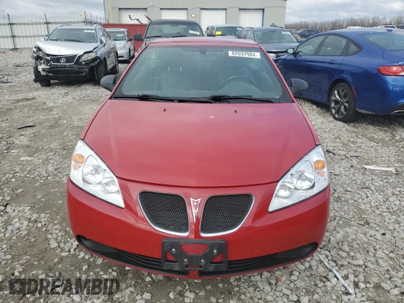 2006 Pontiac G6 with VIN 1G2ZH368264281805, listed as a Copart auction lot 82037904 with 156,052 mi miles and Salvage title. Bid and sale history available at DreamBid. Image 5.