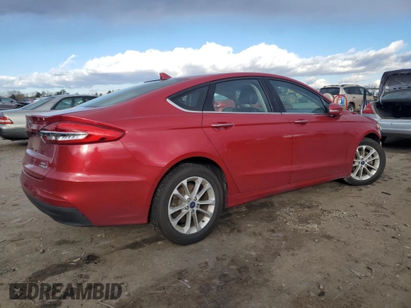 2020 Ford Fusion Hybrid SEL with VIN 3FA6P0MU0LR226908, listed as a Copart auction lot 82321034 with 48,721 mi miles and Salvage Title. Bid and sale history available at carsss.com. Image 3.
