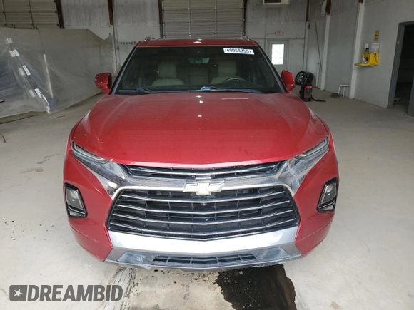 2020 Chevrolet Blazer Premier with VIN 3GNKBFRS1LS622668, listed as a Copart auction lot 49954355 with Not provided miles and Salvage title. Bid and sale history available at DreamBid. Image 5.