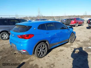 2018 BMW X2 xDrive28i with VIN WBXYJ5C31JEF81845, listed as a IAAI auction lot 41454832 with 109,330 mi miles. Bid and sale history available at carsss.com. Image 4.