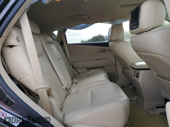 2010 Lexus RX 450h with VIN JTJBC1BA1A2414418, listed as a Copart auction lot 51016425 with 47,883 mi miles and Salvage Title. Bid and sale history available at DreamBid. Image 12.