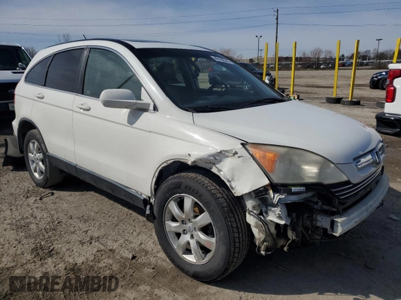 2008 Honda CR-V EX-L with VIN JHLRE38728C053663, listed as a Copart auction lot 49199545 with 143,208 mi miles and Salvage Title. Bid and sale history available at carsss.com. Image 4.
