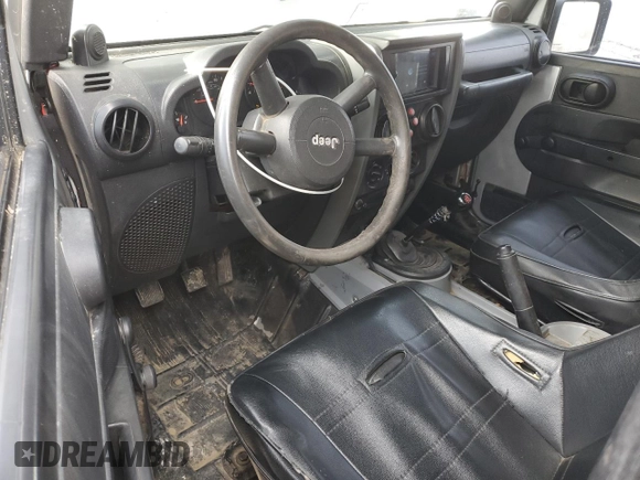 2008 Jeep Wrangler X with VIN 1J4FA241X8L629436, listed as a Copart auction lot 47578485 with 142,367 mi miles and Non Repairable. Bid and sale history available at DreamBid. Image 8.
