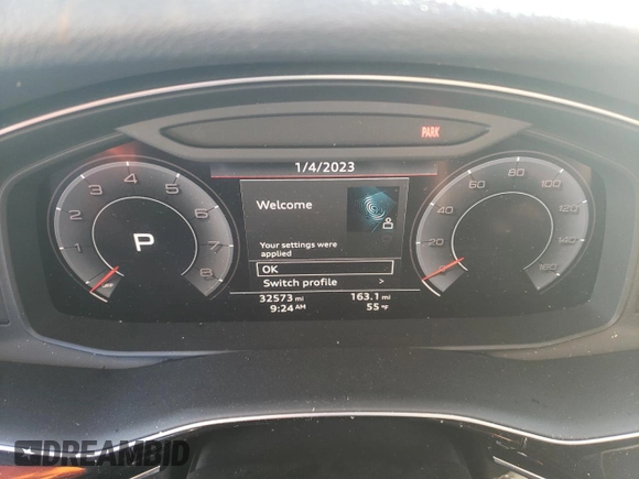 2020 Audi Q7 Premium Plus with VIN WA1LJAF72LD011187, listed as a Copart auction lot 64399252 with 32,573 mi miles and . Bid and sale history available at DreamBid. Image 8.