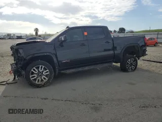 2024 GMC Sierra 1500 AT4 with VIN 3GTUUEEL0RG284440, listed as a Copart auction lot 52765005 with Not provided miles and Salvage title. Bid and sale history available at DreamBid. Image 1.