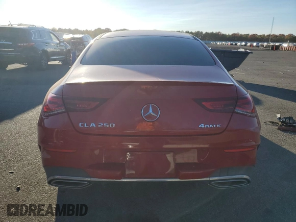 2020 Mercedes-Benz CLA 250 z VIN WDD5J4HB0LN061989, wystawiony jako Copart lot #76376134 z przebiegiem 75 375 mil mil oraz Nie do naprawy • Non repairable. Historia ofert i sprzedaży dostępna na DreamBid. Obrazek 6.
