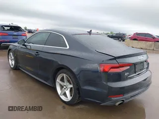 2018 Audi A5 Premium Plus with VIN WAUTNAF56JA049039, listed as a IAAI auction lot 41868983 with 81,551 mi miles and . Bid and sale history available at DreamBid. Image 3.