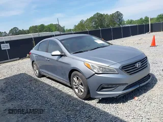 2015 Hyundai Sonata 2.4L SE with VIN 5NPE24AF8FH118366, listed as a IAAI auction lot 42086388 with 179,499 mi miles. Bid and sale history available at carsss.com. Image 1.
