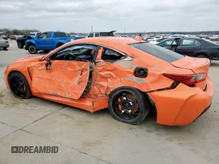2015 Lexus RC F F z VIN JTHHP5BC5F5003957, wystawiony jako Copart lot #45587535 z przebiegiem Nie podano mil oraz Szkody całkowita. Historia ofert i sprzedaży dostępna na DreamBid. Obrazek 2.