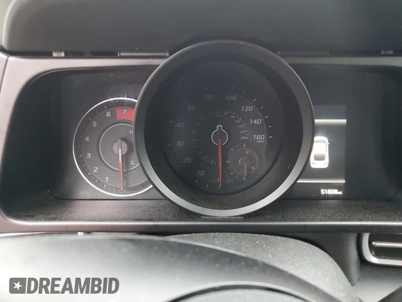2023 Hyundai Elantra SEL with VIN 5NPLM4AG7PH104440, listed as a Copart auction lot 51312325 with 51,808 mi miles and Non Repairable. Bid and sale history available at DreamBid. Image 9.