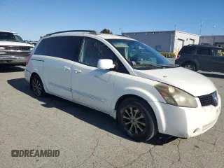 2006 Nissan Quest S Special Edition z VIN 5N1BV28U86N103414, wystawiony jako Copart lot #56344695 z przebiegiem 3 318 mil mil oraz Szkoda całkowita • Salvage title. Historia ofert i sprzedaży dostępna na DreamBid. Obrazek 4.