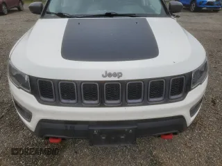 2019 Jeep Compass Trailhawk with VIN 3C4NJDDB4KT790351, listed as a Copart auction lot 48588285 with 67,417 mi miles and Salvage Title. Bid and sale history available at DreamBid. Image 14.