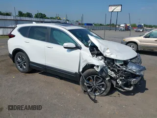 2020 Honda CR-V EX-L with VIN 7FARW1H86LE001072, listed as a IAAI auction lot 42402572 with 81,700 mi miles and . Bid and sale history available at DreamBid. Image 1.