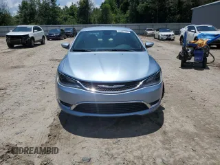2015 Chrysler 200 Limited with VIN 1C3CCCABXFN677692, listed as a Copart auction lot 64976185 with 80,299 mi miles and Salvage title. Bid and sale history available at DreamBid. Image 5.