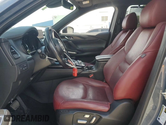 2022 Mazda CX-9 Grand Touring with VIN JM3TCBDY0N0626646, listed as a Copart auction lot 61138535 with 34,054 mi miles and Non repairable. Bid and sale history available at DreamBid. Image 7.