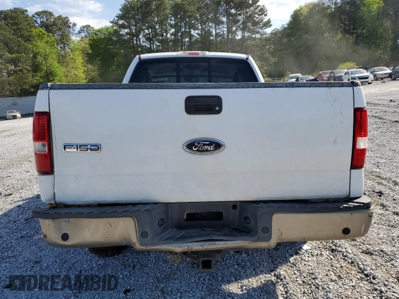 2004 Ford F-150 XL with VIN 1FTPX12574NB59728, listed as a Copart auction lot 52126375 with Not provided miles and Salvage title. Bid and sale history available at DreamBid. Image 6.