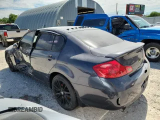 2008 Infiniti G35 Journey with VIN JNKBV61E58M224729, listed as a Copart auction lot 62152085 with 174,720 mi miles and Salvage title. Bid and sale history available at DreamBid. Image 2.