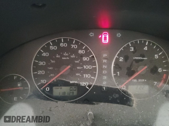 2004 Subaru Legacy Sedan (Natl) L with VIN 4S3BE625047202341, listed as a Copart auction lot 73459824 with 118,129 mi miles and Salvage Title. Bid and sale history available at carsss.com. Image 9.