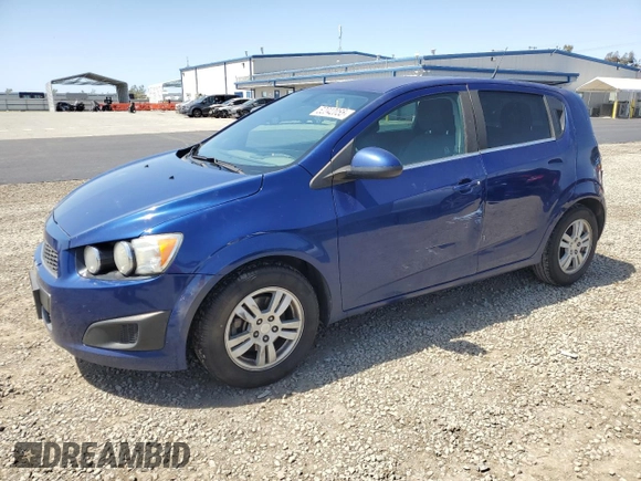 2014 Chevrolet Sonic LT with VIN 1G1JC6SB6E4120665, listed as a Copart auction lot 52042055 with 132,940 mi miles and Clean Title. Bid and sale history available at carsss.com. Image 1.