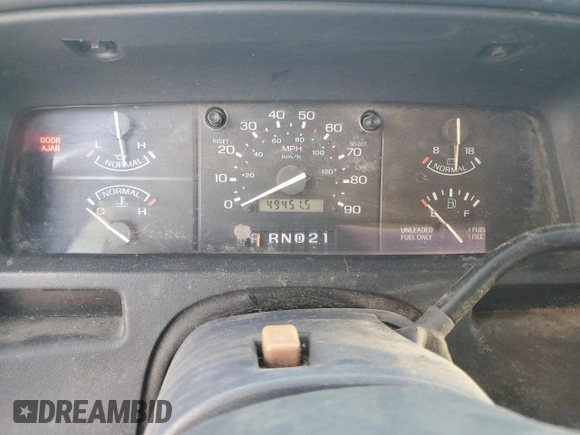 1997 Ford Aerostar z VIN 1FTDA14U8VZB15370, wystawiony jako Copart lot #86105244 z przebiegiem 49 451 mil mil oraz Szkody całkowita. Historia ofert i sprzedaży dostępna na DreamBid. Obrazek 9.