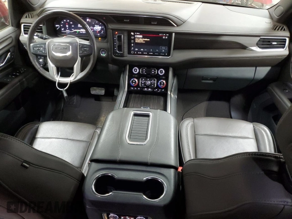 2022 GMC Yukon XL Denali with VIN 1GKS2JKL9NR240042, listed as a Copart auction lot 86247994 with 27,538 mi miles and Salvage Title. Bid and sale history available at carsss.com. Image 8.
