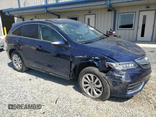 2017 Acura RDX Technology with VIN 5J8TB3H52HL021243, listed as a Copart auction lot 51104625 with 51,863 mi miles and Salvage Title. Bid and sale history available at DreamBid. Image 4.