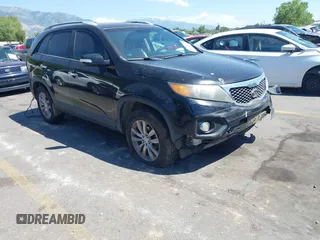 2011 Kia Sorento EX with VIN 5XYKU4A16BG031164, listed as a IAAI auction lot 42392961 with 163,206 mi miles and . Bid and sale history available at DreamBid. Image 1.