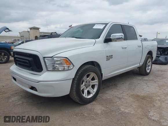 2019 Ram 1500 Classic Lone Star with VIN 1C6RR6LT7KS586474, listed as a IAAI auction lot 42106879 with 187,201 mi miles. Bid and sale history available at carsss.com. Image 17.