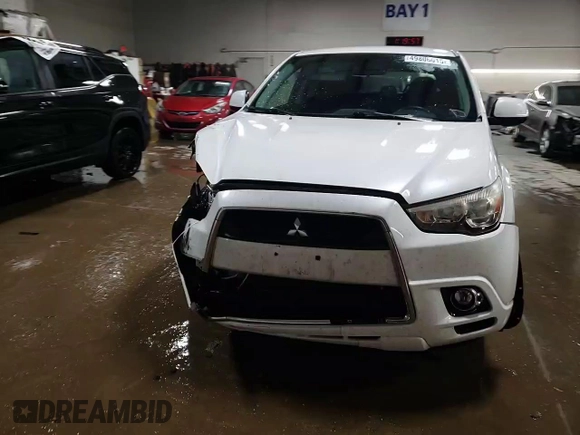 2012 Mitsubishi Outlander Sport SE with VIN JA4AP4AU6CZ001785, listed as a Copart auction lot 49806015 with 141,055 mi miles and Salvage Title. Bid and sale history available at carsss.com. Image 14.