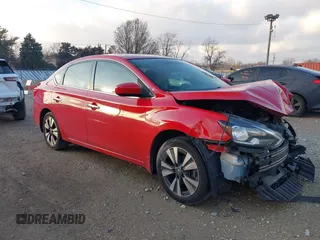 2019 Nissan Sentra SV with VIN 3N1AB7AP0KY250398, listed as a IAAI auction lot 41113513 with 111,909 mi miles and . Bid and sale history available at DreamBid. Image 1.