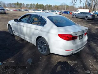 2017 BMW 5 Series 530i xDrive with VIN WBAJA7C36HG906136, listed as a IAAI auction lot 41644019 with 47,144 mi miles and . Bid and sale history available at carsss.com. Image 3.
