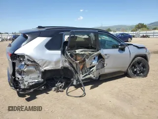 2021 Toyota RAV4 Hybrid XSE with VIN 2T3E6RFVXMW025145, listed as a Copart auction lot 51865655 with 201,591 mi miles and Salvage Title. Bid and sale history available at carsss.com. Image 3.
