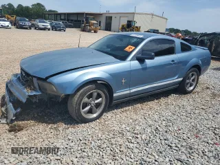 2007 Ford Mustang Deluxe with VIN 1ZVHT80N675208656, listed as a Copart auction lot 57309555 with Not provided miles and Salvage title. Bid and sale history available at DreamBid. Image 1.