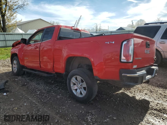 2016 GMC Canyon 4WD SLE with VIN 1GTH6CE36G1274779, listed as a Copart auction lot 52826834 with 0 mi miles and Salvage Title. Bid and sale history available at carsss.com. Image 2.