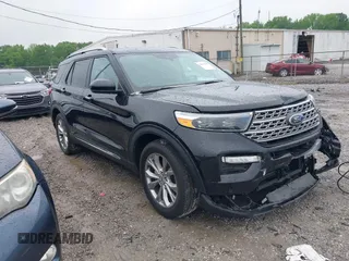 2022 Ford Explorer Limited z VIN 1FMSK7FH0NGA30831, wystawiony jako IAAI lot #42091349 z przebiegiem 43 933 mil mil oraz . Historia ofert i sprzedaży dostępna na DreamBid. Obrazek 1.