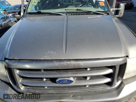 2003 Ford Super Duty F-250 XL with VIN 1FTNX21F13EA03707, listed as a Copart auction lot 44807685 with 0 mi miles and Salvage Title. Bid and sale history available at carsss.com. Image 11.