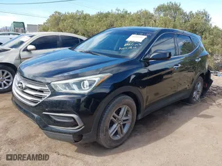 2017 Hyundai Santa Fe Sport 2.4L with VIN 5NMZT3LB3HH032238, listed as a IAAI auction lot 41609502 with 145,400 mi miles. Bid and sale history available at carsss.com. Image 17.