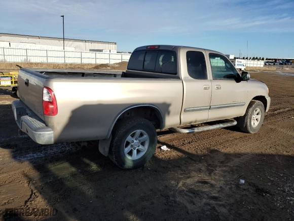 2006 Toyota Tundra SR5 with VIN 5TBBT44156S475040, listed as a Copart auction lot 46731095 with 143,071 mi miles and Salvage Title. Bid and sale history available at carsss.com. Image 3.