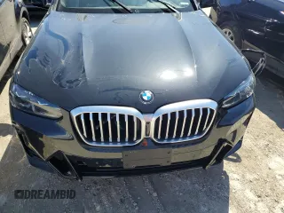 2022 BMW X3 xDrive30i with VIN 5UX53DP06N9M96658, listed as a Copart auction lot 48069574 with Not Provided miles and Salvage Title. Bid and sale history available at DreamBid. Image 11.