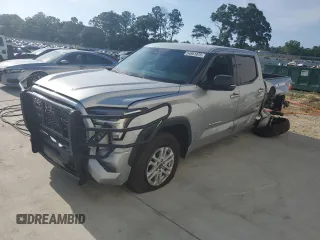 2023 Toyota Tundra SR5 with VIN 5TFLA5DB8PX127521, listed as a Copart auction lot 54861875 with 22,321 mi miles and Salvage title. Bid and sale history available at DreamBid. Image 1.