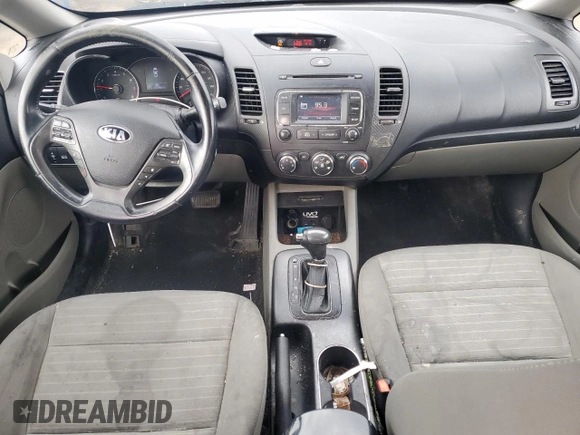 2015 Kia Forte EX with VIN KNAFX4A85F5304855, listed as a Copart auction lot 47529725 with 105,489 mi miles and Salvage Title. Bid and sale history available at carsss.com. Image 8.