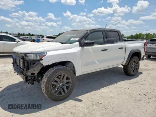 2023 Chevrolet Colorado 4WD Trail Boss with VIN 1GCPTEEK1P1175780, listed as a Copart auction lot 65999375 with Not provided miles and Salvage title. Bid and sale history available at DreamBid. Image 1.