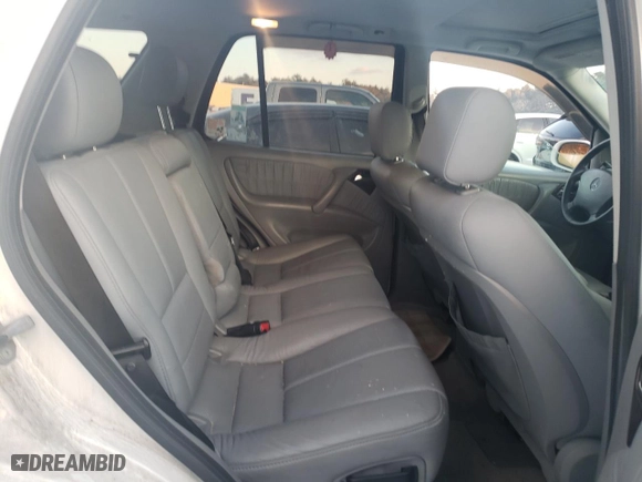 2005 Mercedes-Benz M-Class 3.7L with VIN 4JGAB57E65A524585, listed as a Copart auction lot 89055505 with 158,030 mi miles and Salvage Title. Bid and sale history available at carsss.com. Image 11.