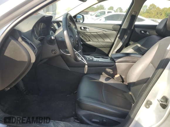 2017 Infiniti Q50 2.0t Sport with VIN JN1CV7AR8HM682394, listed as a Copart auction lot 72235254 with 117,380 mi miles and Salvage Title. Bid and sale history available at carsss.com. Image 7.