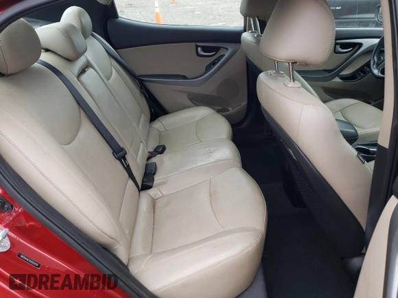 2016 Hyundai Elantra SE with VIN 5NPDH4AE9GH655458, listed as a Copart auction lot 57867065 with 105,358 mi miles and Salvage title. Bid and sale history available at DreamBid. Image 10.