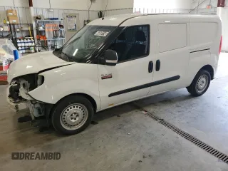 2022 Ram ProMaster City Cargo Tradesman with VIN ZFBHRFAB9N6W52697, listed as a Copart auction lot 66958114 with 91,313 mi miles and Salvage Title. Bid and sale history available at DreamBid. Image 1.