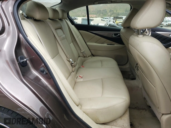 2017 Infiniti Q50 Sport with VIN JN1EV7AP9HM743324, listed as a Copart auction lot 59636665 with 67,908 mi miles and Salvage title. Bid and sale history available at DreamBid. Image 10.