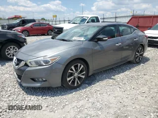 2017 Nissan Maxima SL with VIN 1N4AA6AP2HC406426, listed as a Copart auction lot 62553005 with 191,809 mi miles and Salvage title. Bid and sale history available at DreamBid. Image 1.