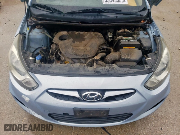 2012 Hyundai Accent GLS z VIN KMHCT4AE8CU058971, wystawiony jako Copart lot #55045825 z przebiegiem 103 497 mil mil oraz Szkody całkowita. Historia ofert i sprzedaży dostępna na DreamBid. Obrazek 11.