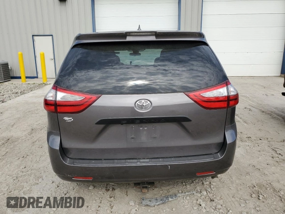 2019 Toyota Sienna L with VIN 5TDZZ3DC3KS969164, listed as a Copart auction lot 61050314 with 140,840 mi miles and Salvage Title. Bid and sale history available at carsss.com. Image 6.